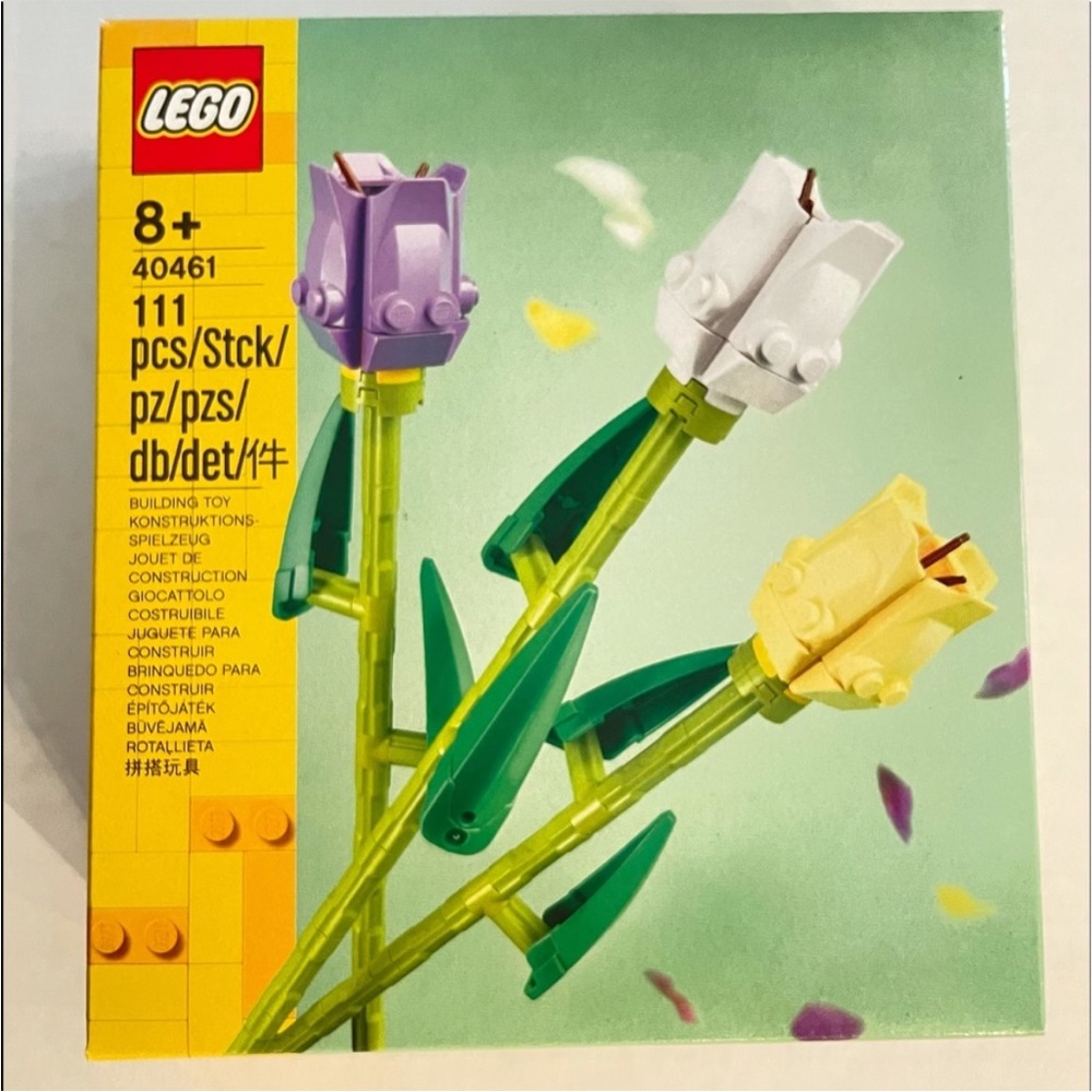 LEGO Tulips Flower Bouquet Building Set New in box